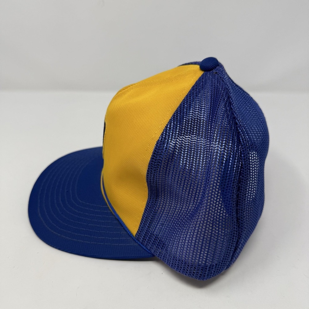 Vintage Milwaukee Brewers Hat Cap Snapback One Size Blue MLB Sports Specialties - Picture 2 of 7